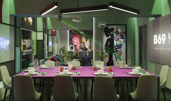 Фото №2 зала Лофт «Матча» 