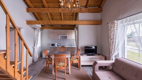 Фото №2 зала Альпийские дома "Северный поселок"