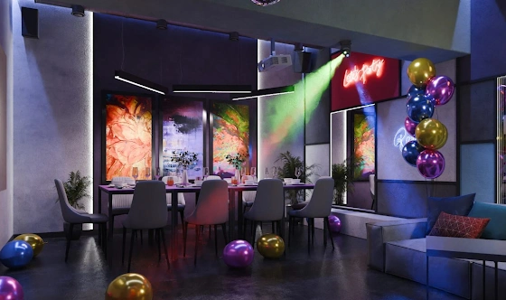 Фото №5 зала Лофт «Киберпанк»