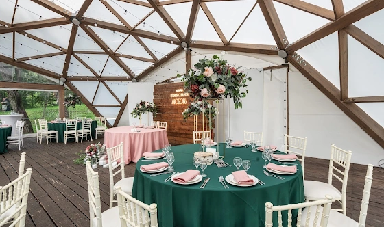 Фото №6 зала Площадка «Живописная» с шатром