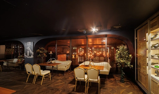 Фото №4 зала Сигарная комната