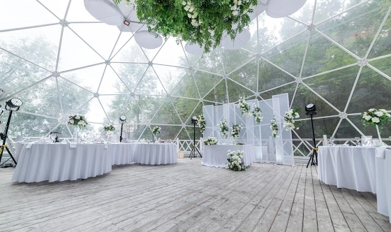 Фото №2 зала Шатер «Лесная сфера»