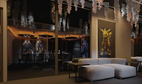 Фото №3 зала Лофт «Темный рыцарь»