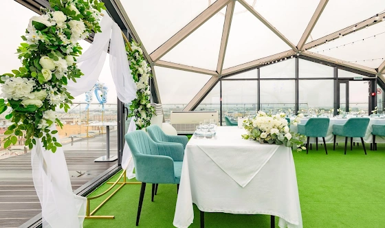 Фото №4 зала Крыша "Купол"