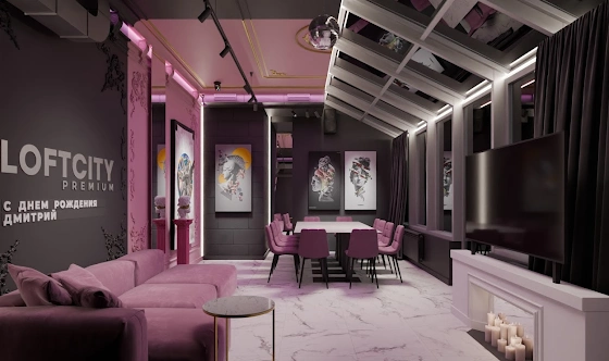 Фото №3 зала Лофт «Кашемир»