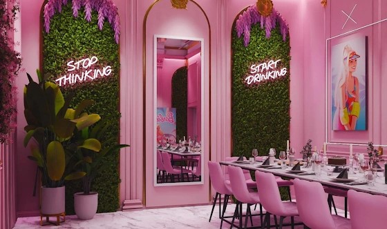 Фото №1 зала Лофт «Розовый фламинго»