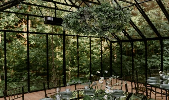 Фото №18 зала Стеклянная оранжерея