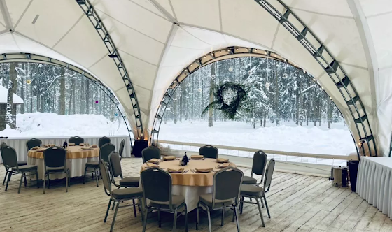 Фото №6 зала Гексагональный шатер