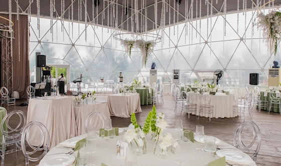 Фото №10 зала Шатер "Кристалл"