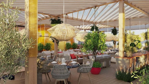 Фото №1 зала Терраса на крыше 