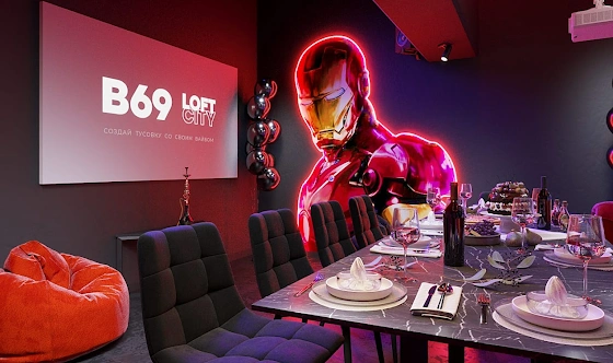 Фото №1 зала Лофт «Веном»