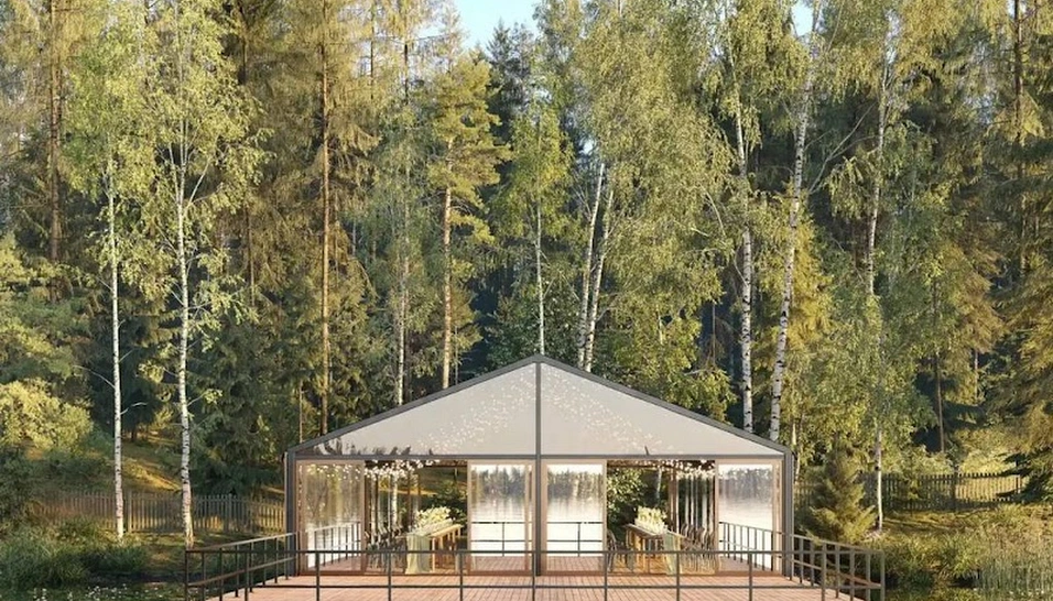 Фото №2 зала Веранда на воде