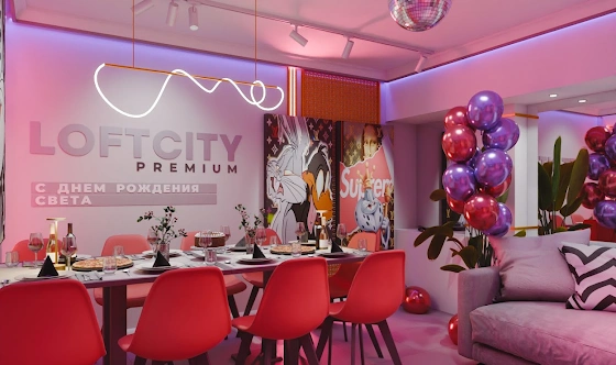 Фото №3 зала Лофт «Багз Банни»