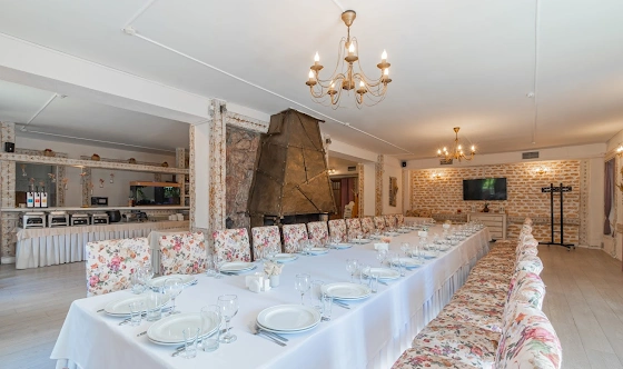 Фото №1 зала Каминный зал ресторана "Черемша"