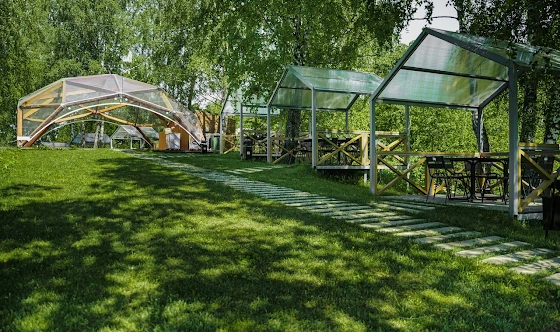 Фото №2 зала Беседки у шатра Omega