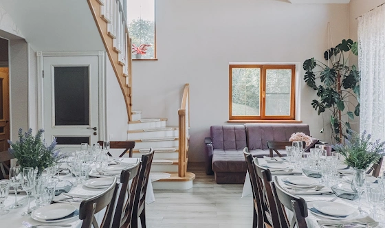 Фото №5 зала коттедж в Юкках