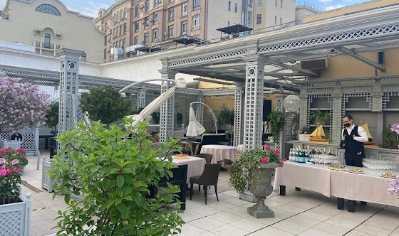 Фото №1 зала Трельяжная терраса