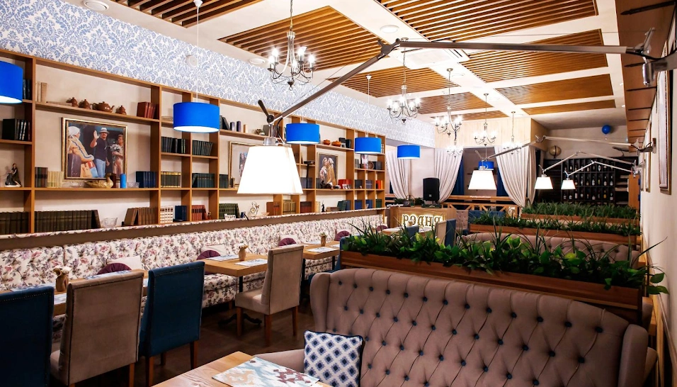 Фото №2 зала Зал «Библиотека»