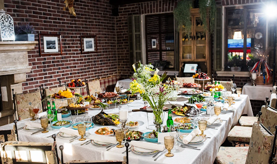 Фото №14 зала Зал с камином