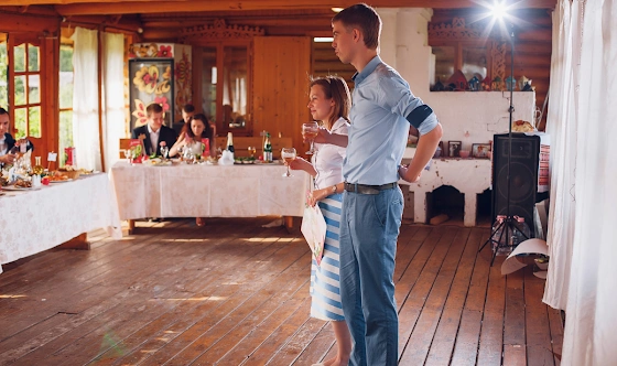 Фото №2 зала Рубленная беседка