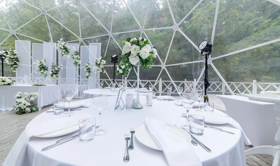 Фото №8 зала Шатер «Лесная сфера»