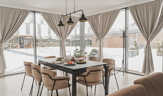 Фото №1 зала Банкетный зал «Каминный»