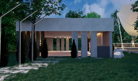 Фото №2 зала Летняя зона "Forest" 