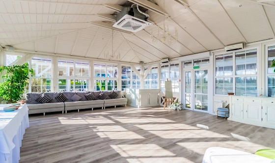 Фото №14 зала Стеклянная беседка