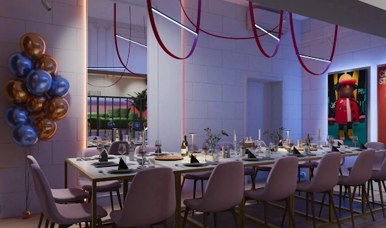 Фото №5 зала Лофт «Мартини»