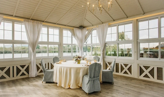 Фото №4 зала Стеклянная беседка