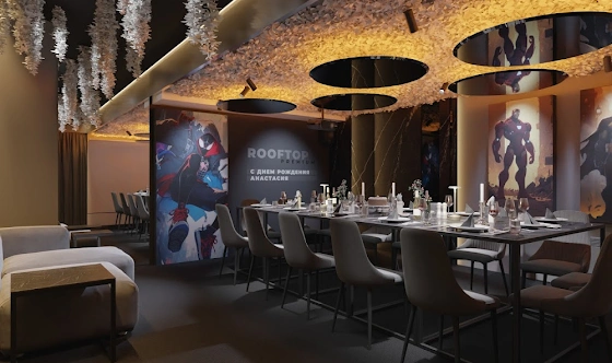 Фото №1 зала Лофт «Темный рыцарь»