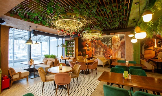 Фото №14 зала Зал ресторана