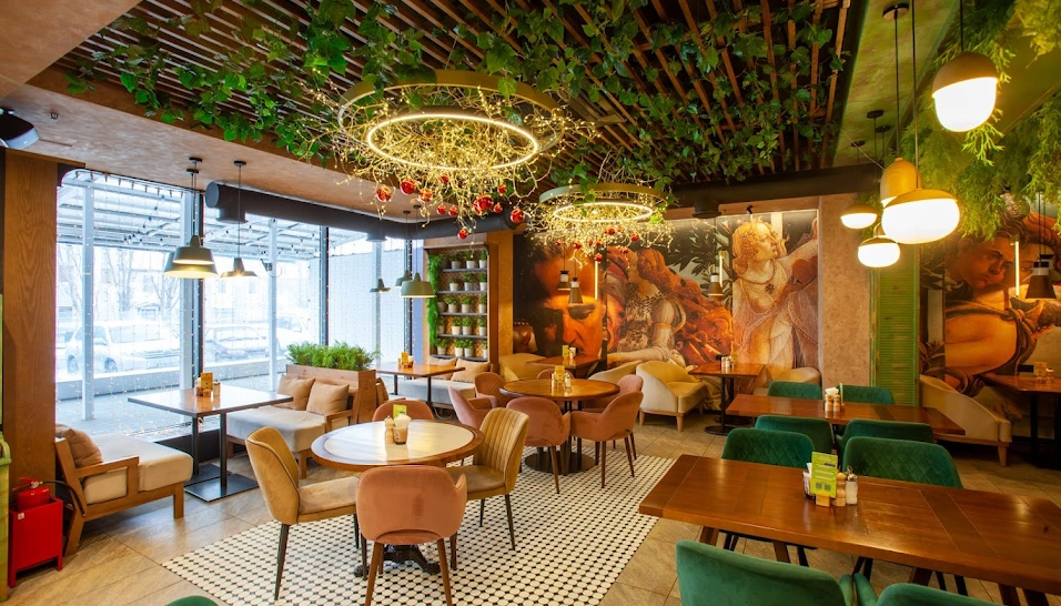 Фото №14 зала Зал ресторана