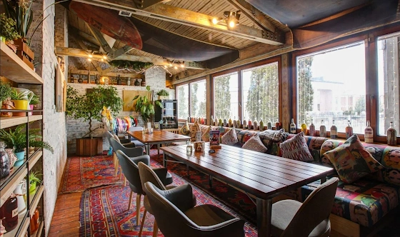 Фото №2 зала Зал с камином 