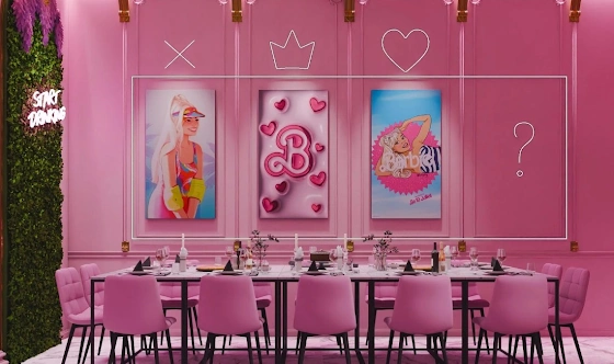 Фото №2 зала Лофт «Розовый фламинго»