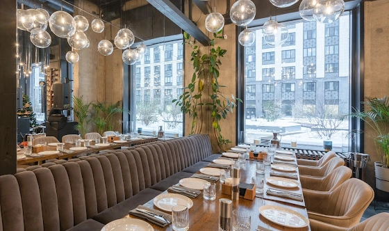 Фото №2 зала Зал ресторана 