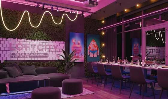 Фото №1 зала Лофт «Чики Пики»