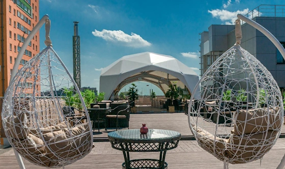 Фото №18 зала Летний шатер на крыше