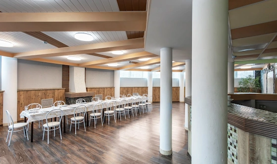 Фото №1 зала Зал с камином