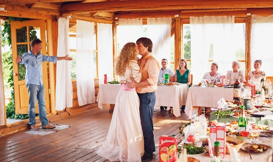 Фото №4 зала Рубленная беседка