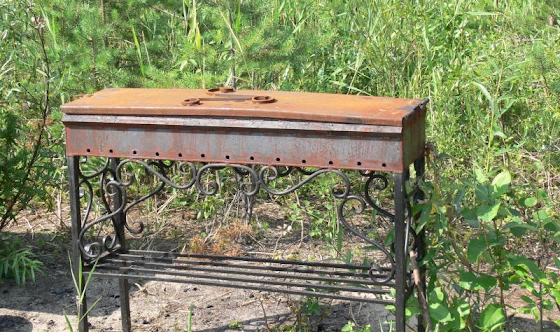 Фото №14 зала Крытая беседка с мангалом