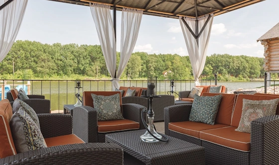 Фото №3 зала Летняя беседка 