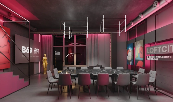 Фото №1 зала Лофт «Нефть»