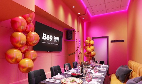 Фото №2 зала Лофт «Во все тяжкие»