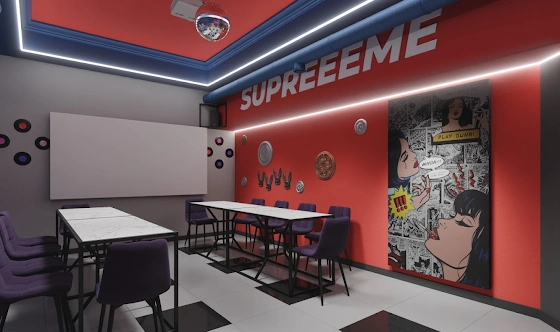 Фото №2 зала Лофт «Pop Art»