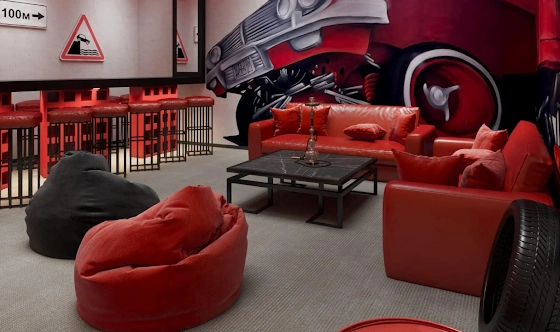 Фото №7 зала Лофт «Форсаж»