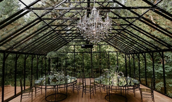 Фото №15 зала Стеклянная оранжерея