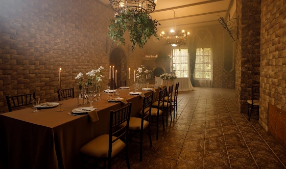 Фото №1 зала Каминный зал