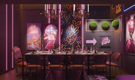 Фото №2 зала Лофт «Дискотека века»