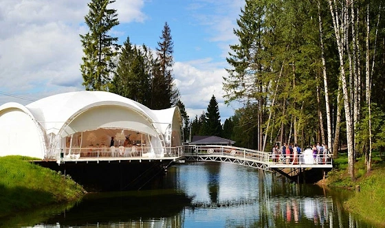 Фото №9 зала Шатер «Лесные озёра»